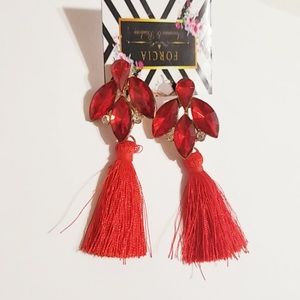 Tassel earring 100% handmade